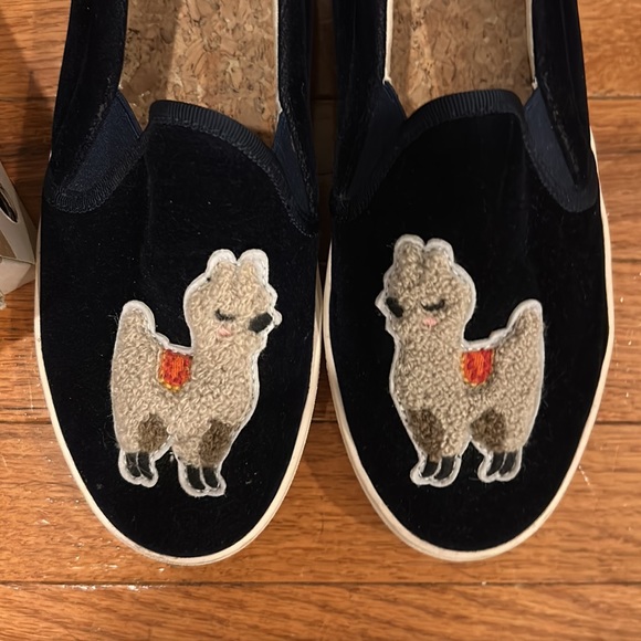 Soludos Velvet Lama Sneakers - Picture 2 of 2